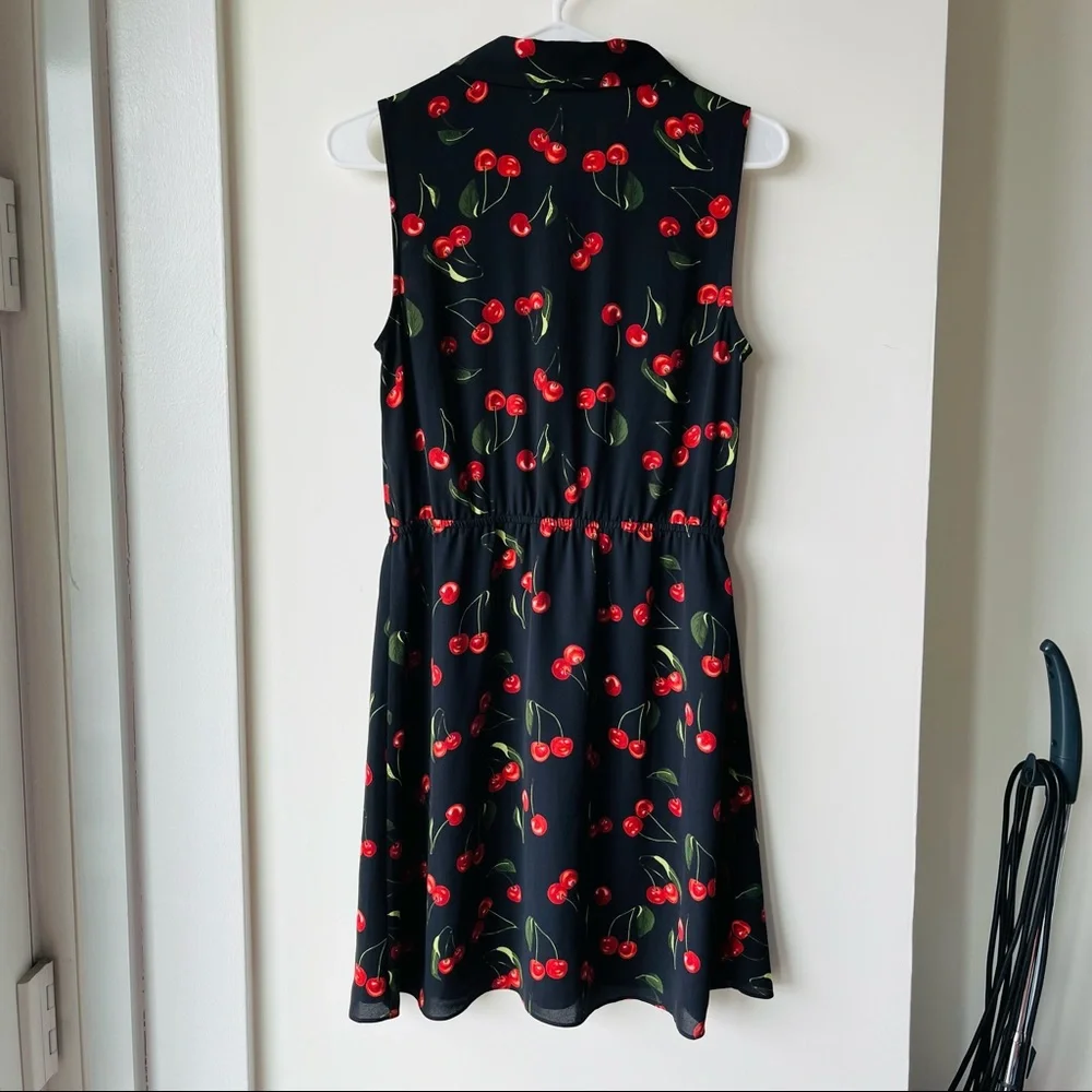 🔥Sales - Aritzia Sunday Best Veronica Dress Slvls Cherry - Size S - Picture 10 of 13